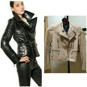 Belstaff Quilted Nappa Leather Biker jacket